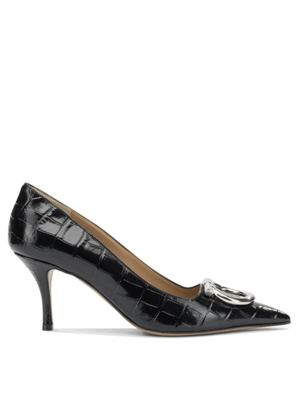 Ferragamo Maxi Gancini 70Mm Pumps 9.5 Women